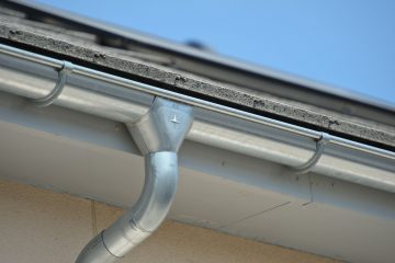 zinc click on outlet, gutter and down pipes